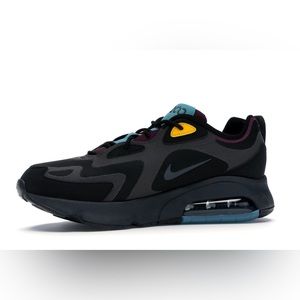 Nike Womens Air Max 200 Black Bordeaux